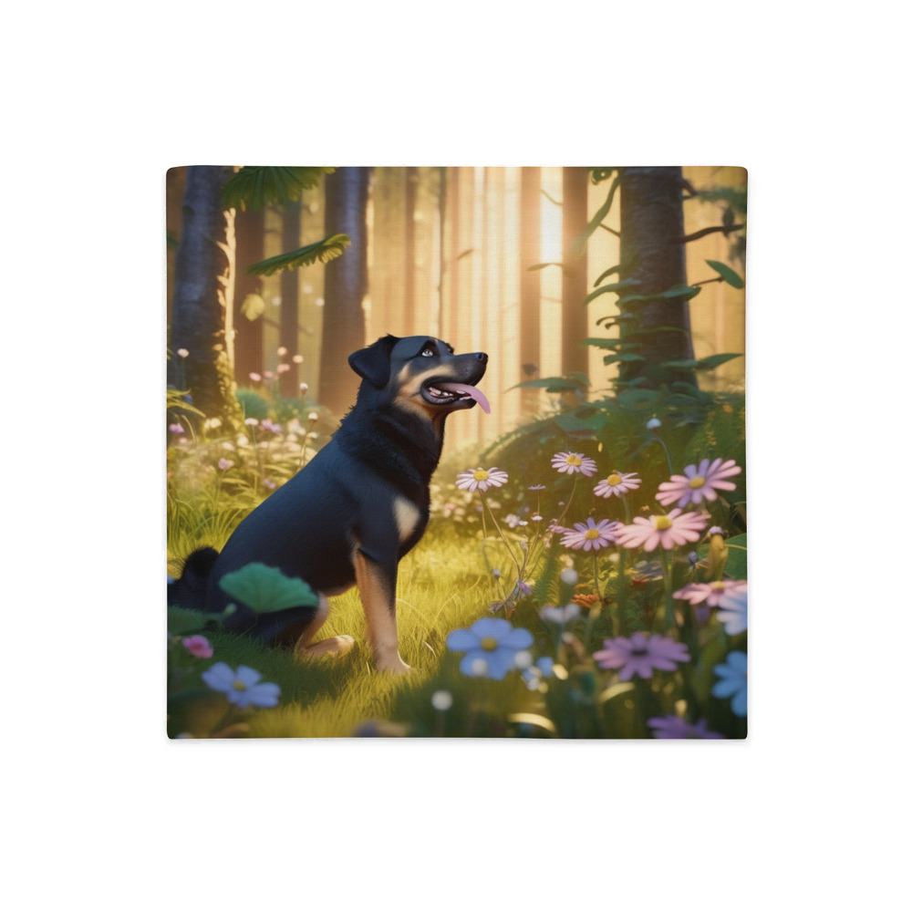 PugMug Custom Blue Premium Pillow Case