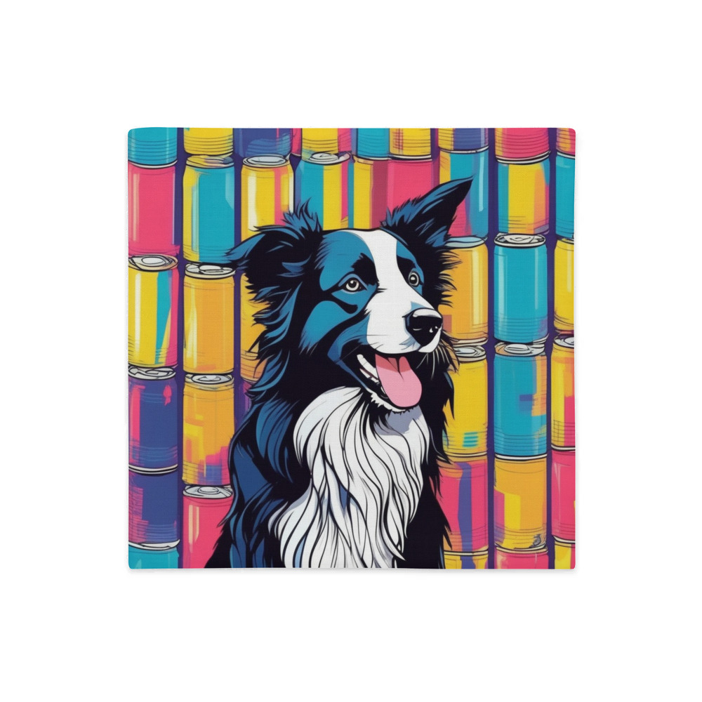 PugMug Custom Border Collie Premium Pillow Case