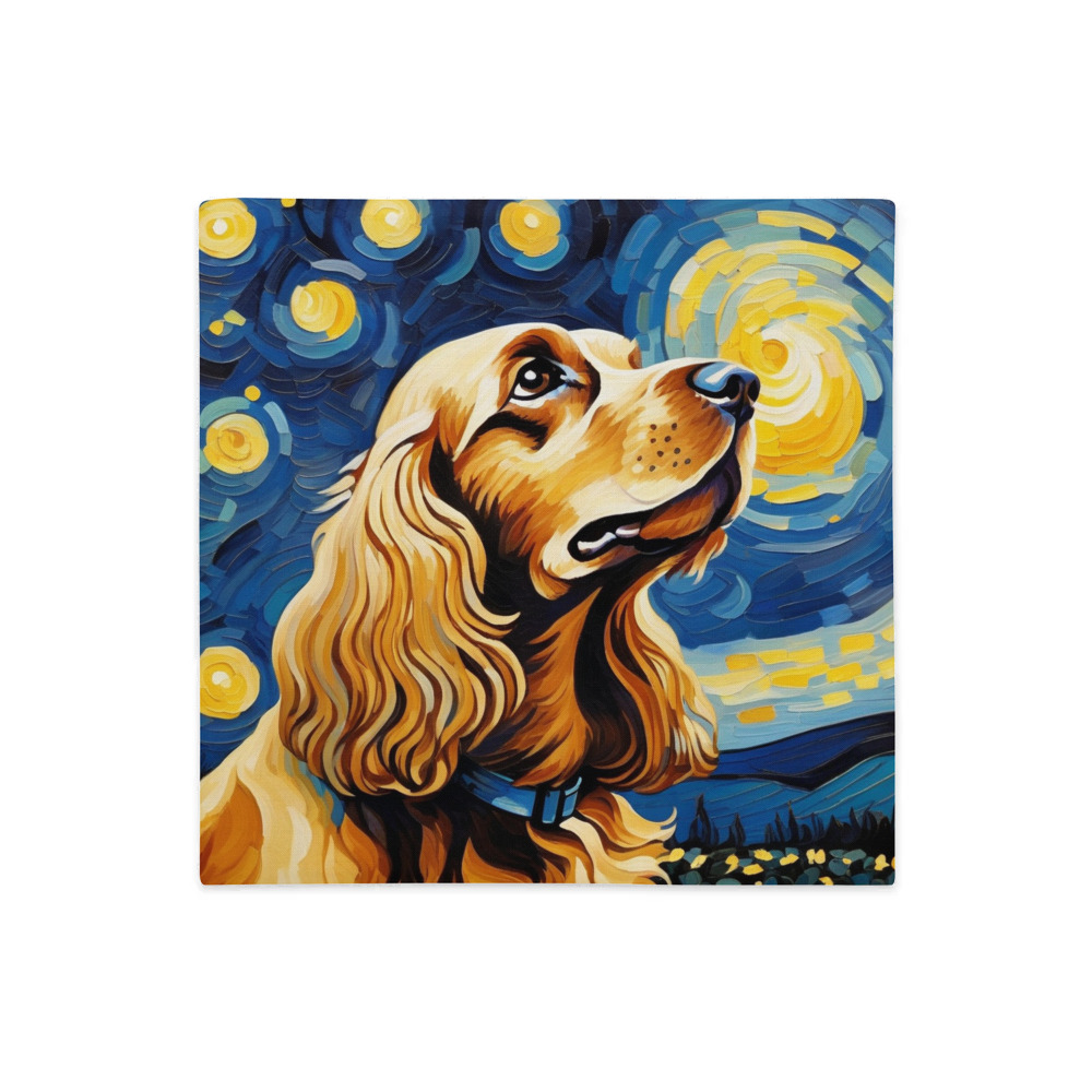 PugMug Custom English Cocker Spaniel Premium Pillow Case