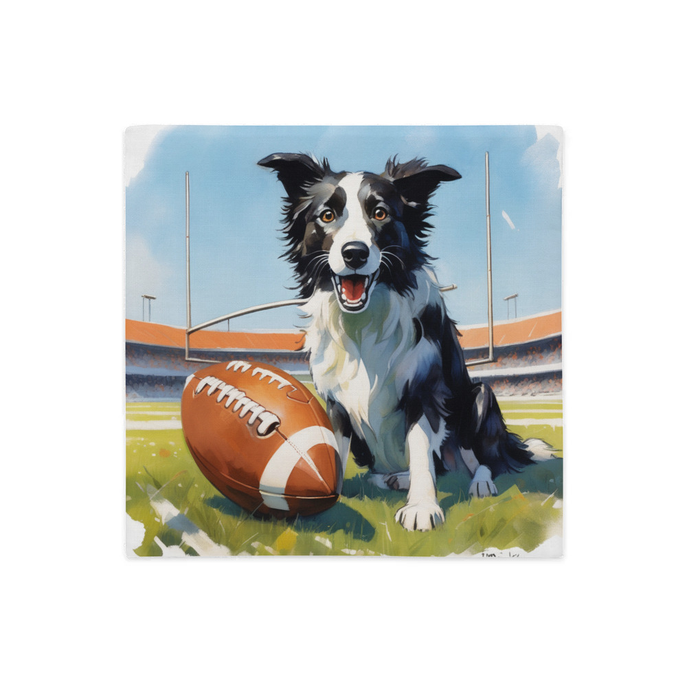 PugMug Custom Border Collie Premium Pillow Case