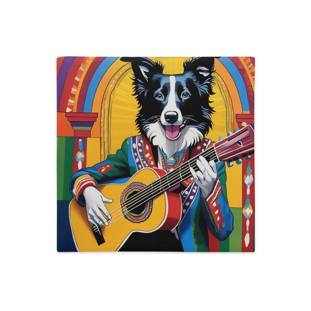 PugMug Custom Border Collie Premium Pillow Case