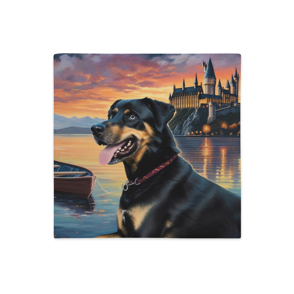 PugMug Custom Blue Premium Pillow Case