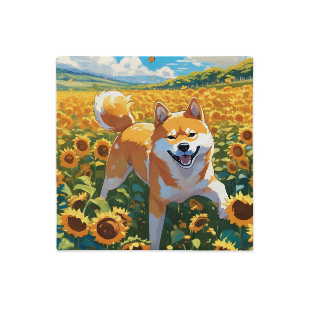 PugMug Custom Shiba Inu Premium Pillow Case