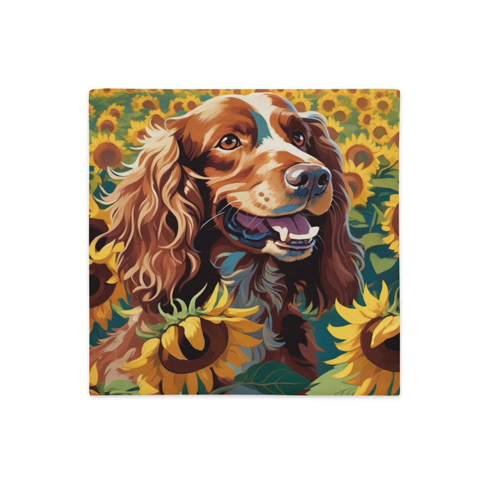 PugMug Custom Cocker Spaniel Premium Pillow Case