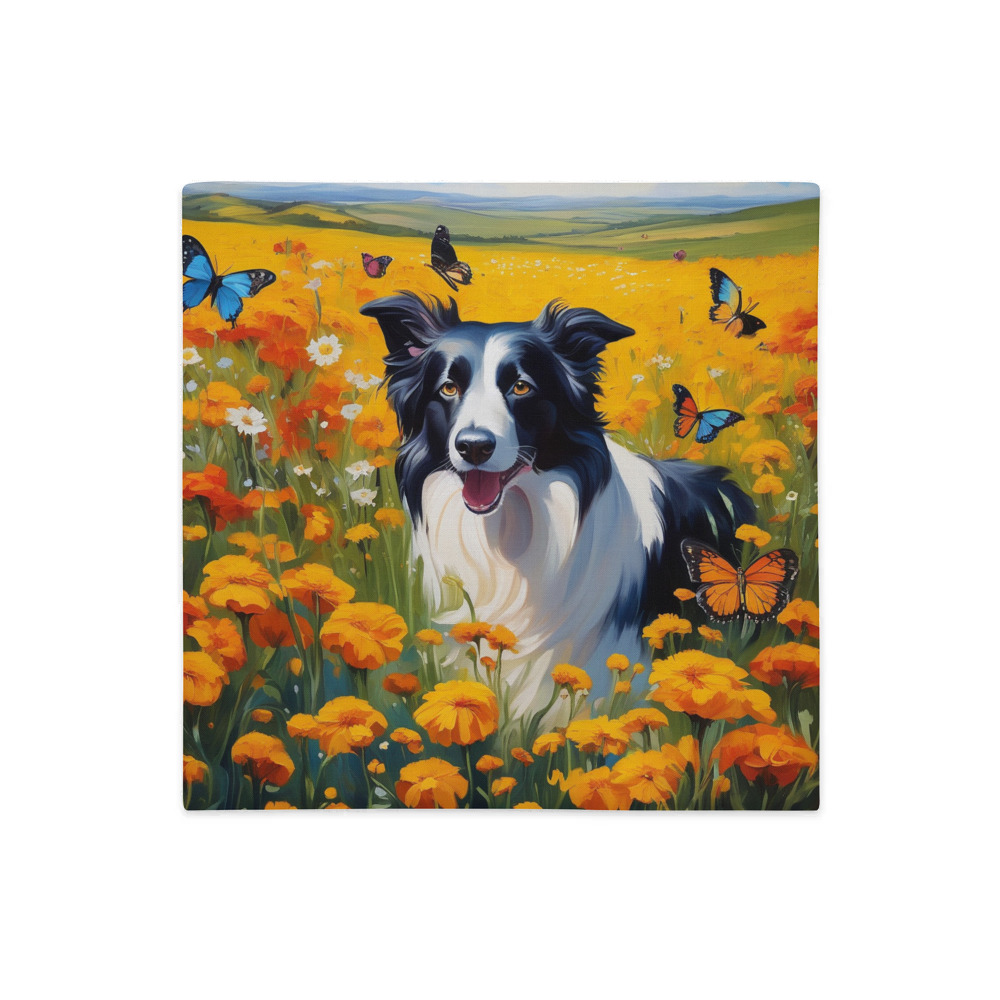 PugMug Custom Border Collie Premium Pillow Case
