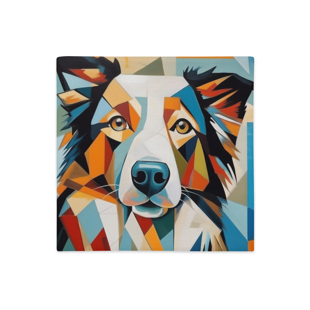 PugMug Custom Border Collie Premium Pillow Case