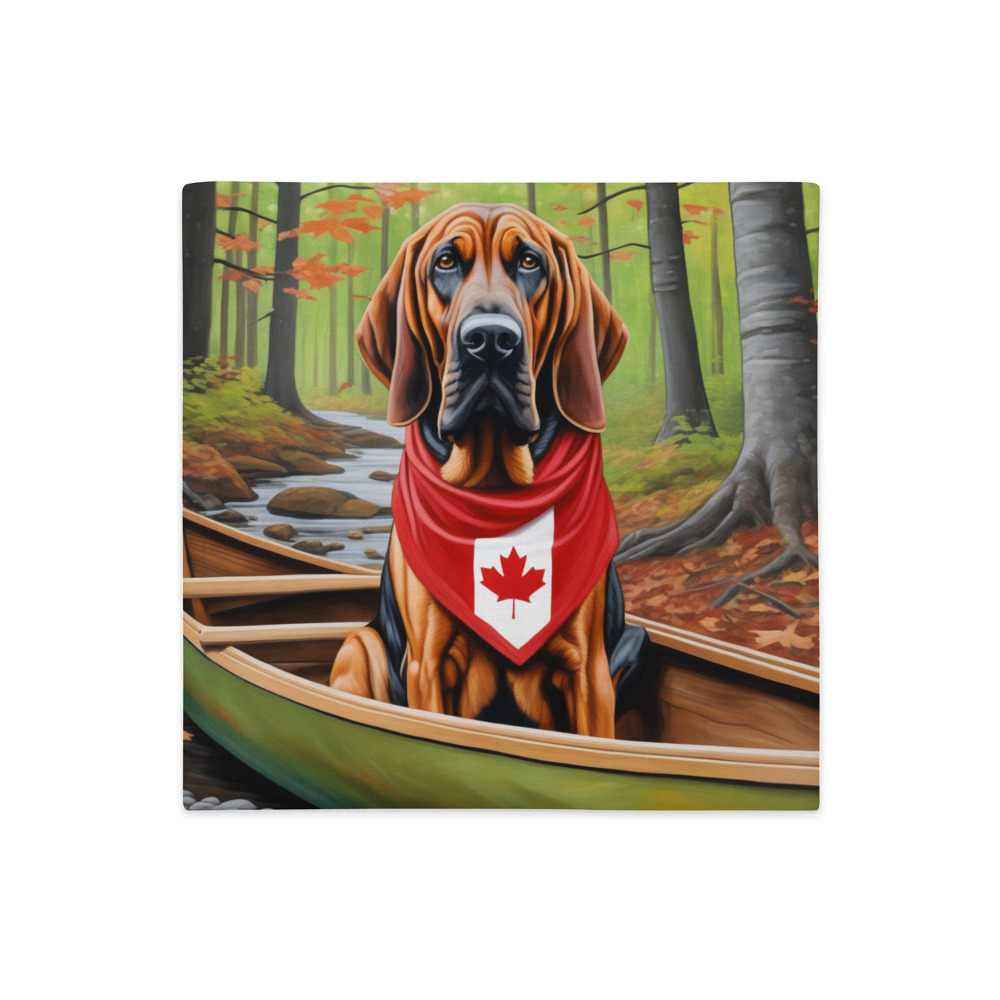 PugMug Custom Bloodhound Premium Pillow Case