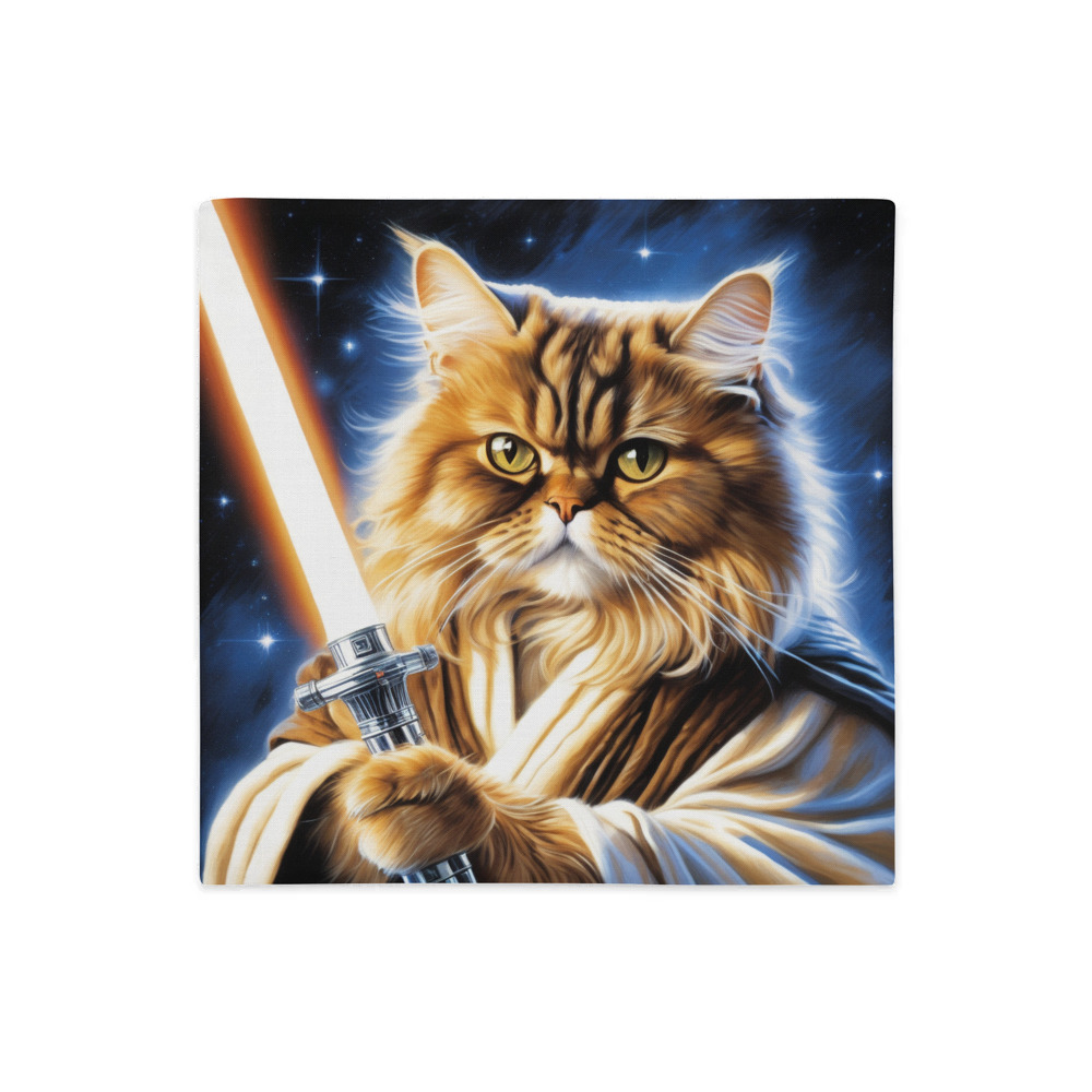 PugMug Custom Tabby Persian Cat Premium Pillow Case