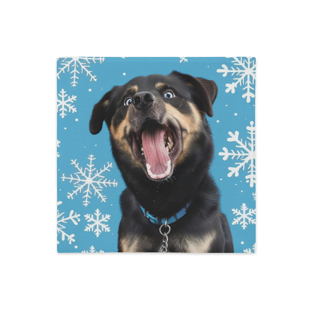 PugMug Custom Blue Premium Pillow Case