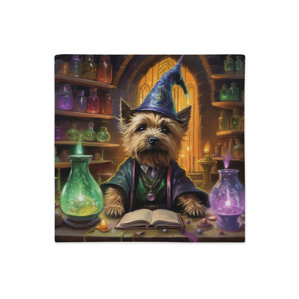 PugMug Custom Cairn Terrier Premium Pillow Case