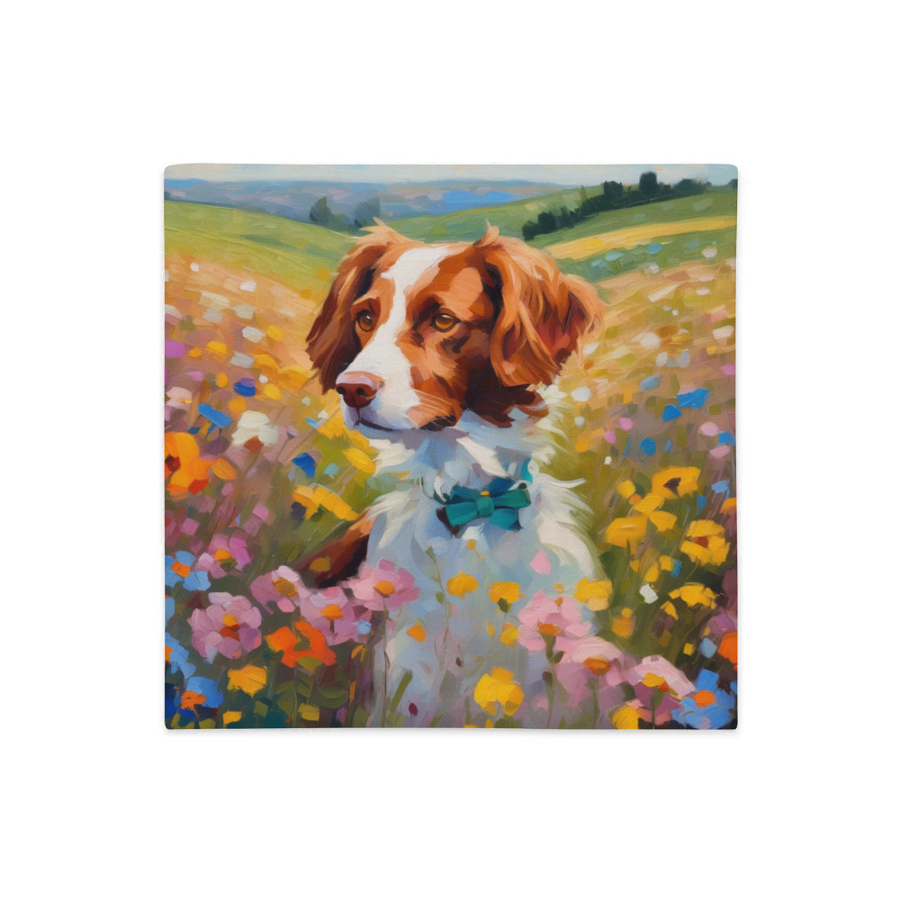 PugMug Custom Brittany Dog Premium Pillow Case