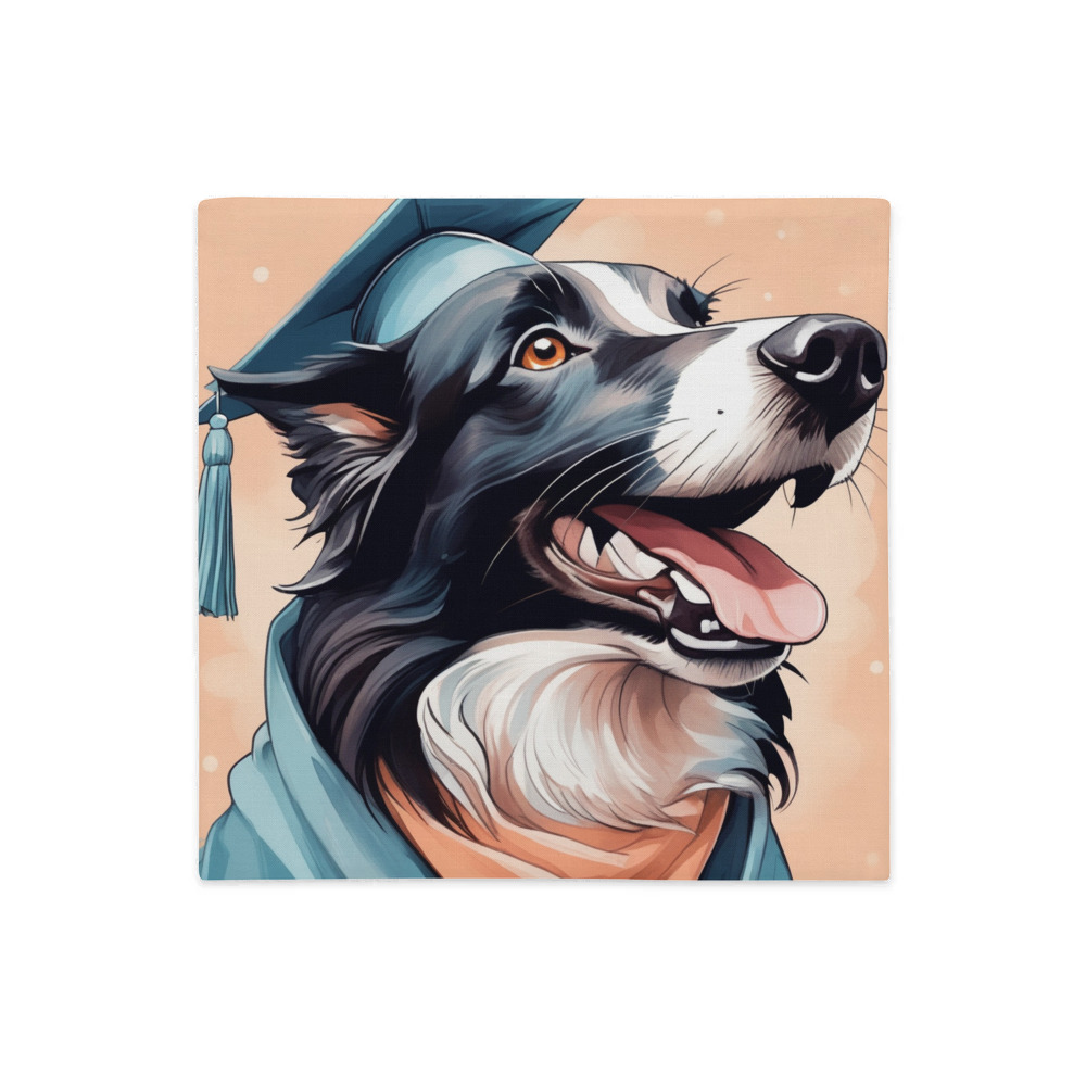 PugMug Custom Border Collie Premium Pillow Case