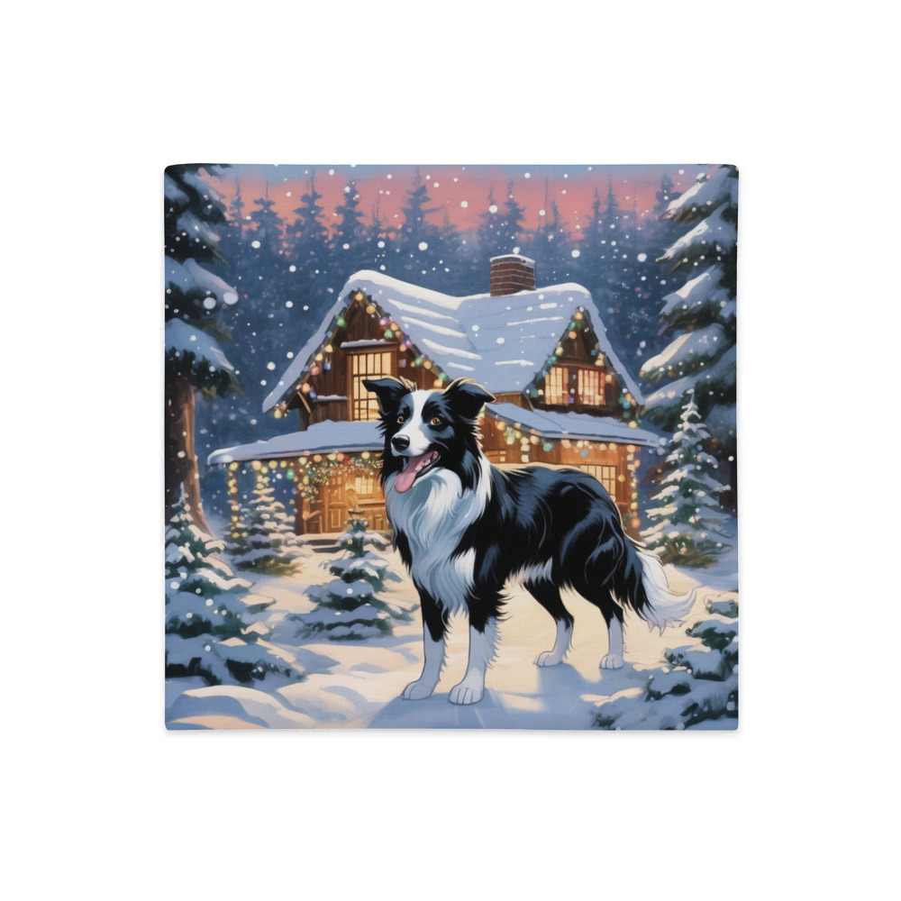 PugMug Custom Border Collie Premium Pillow Case