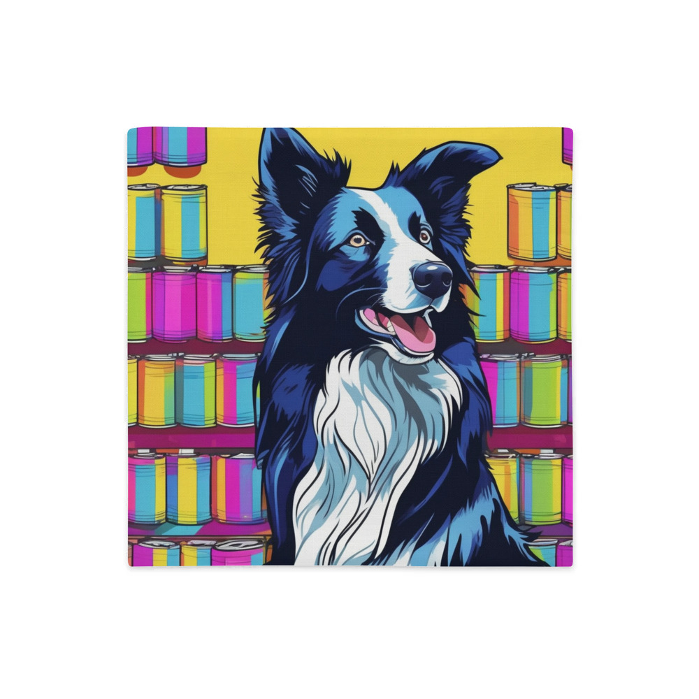 PugMug Custom Border Collie Premium Pillow Case