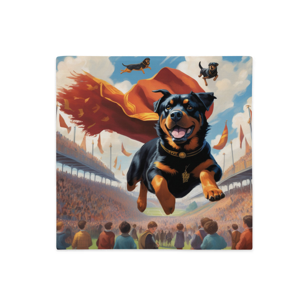 PugMug Custom Rottweiler Premium Pillow Case
