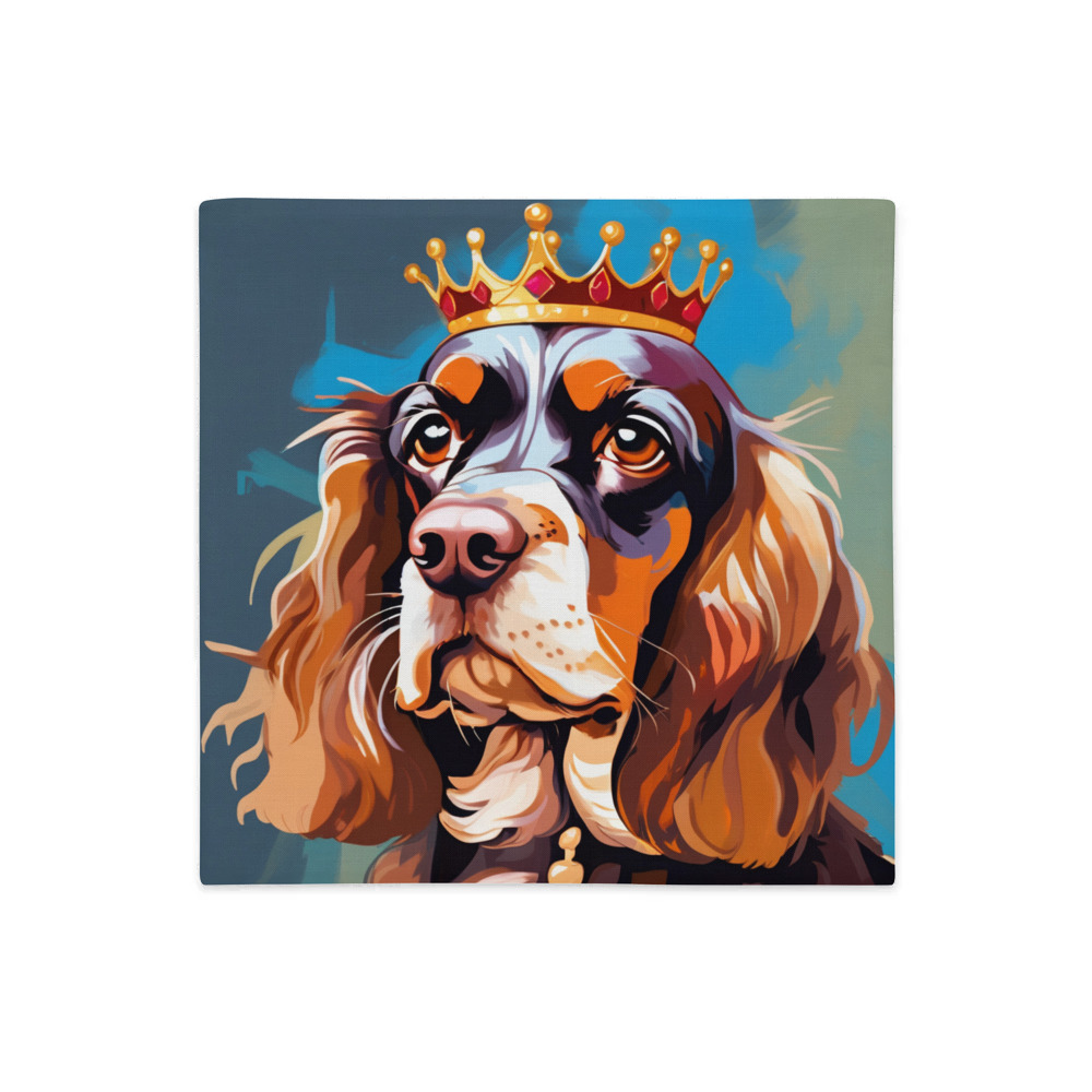 PugMug Custom English Cocker Spaniel Premium Pillow Case