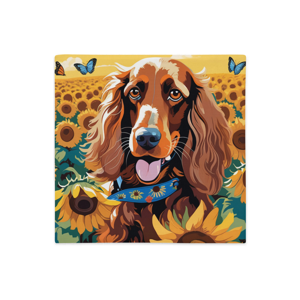 PugMug Custom Cocker Spaniel Premium Pillow Case