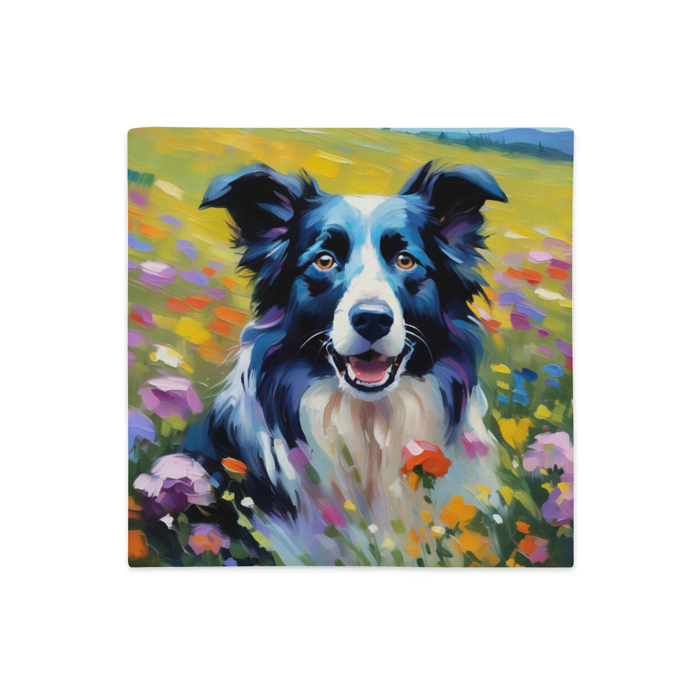 PugMug Custom Border Collie Premium Pillow Case