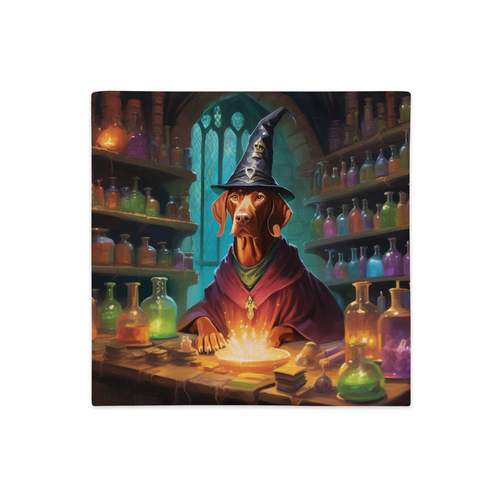 PugMug Custom Vizsla Premium Pillow Case