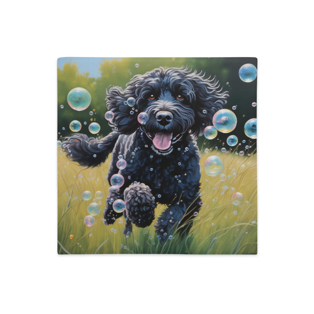 PugMug Custom Portuguese Water Dog Premium Pillow Case