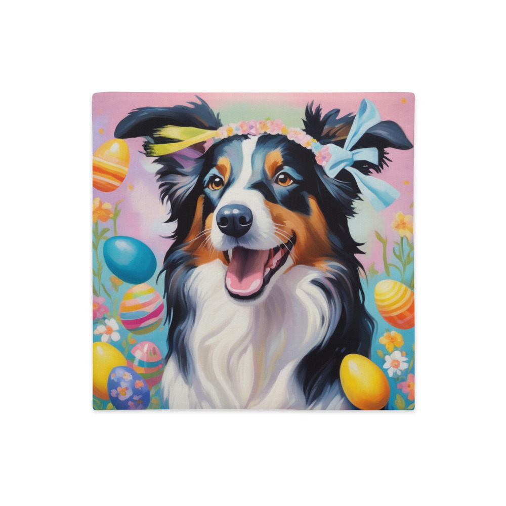 PugMug Custom Border Collie Premium Pillow Case