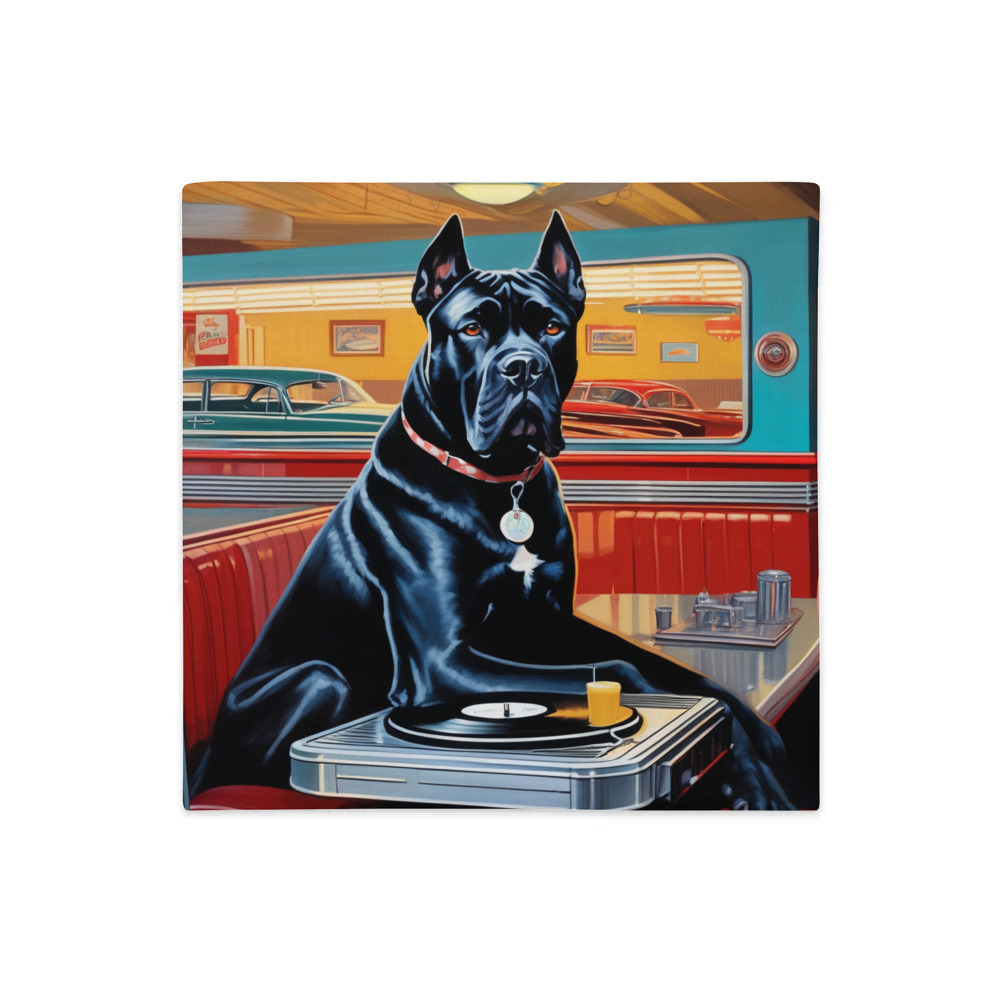 PugMug Custom Cane Corso Premium Pillow Case