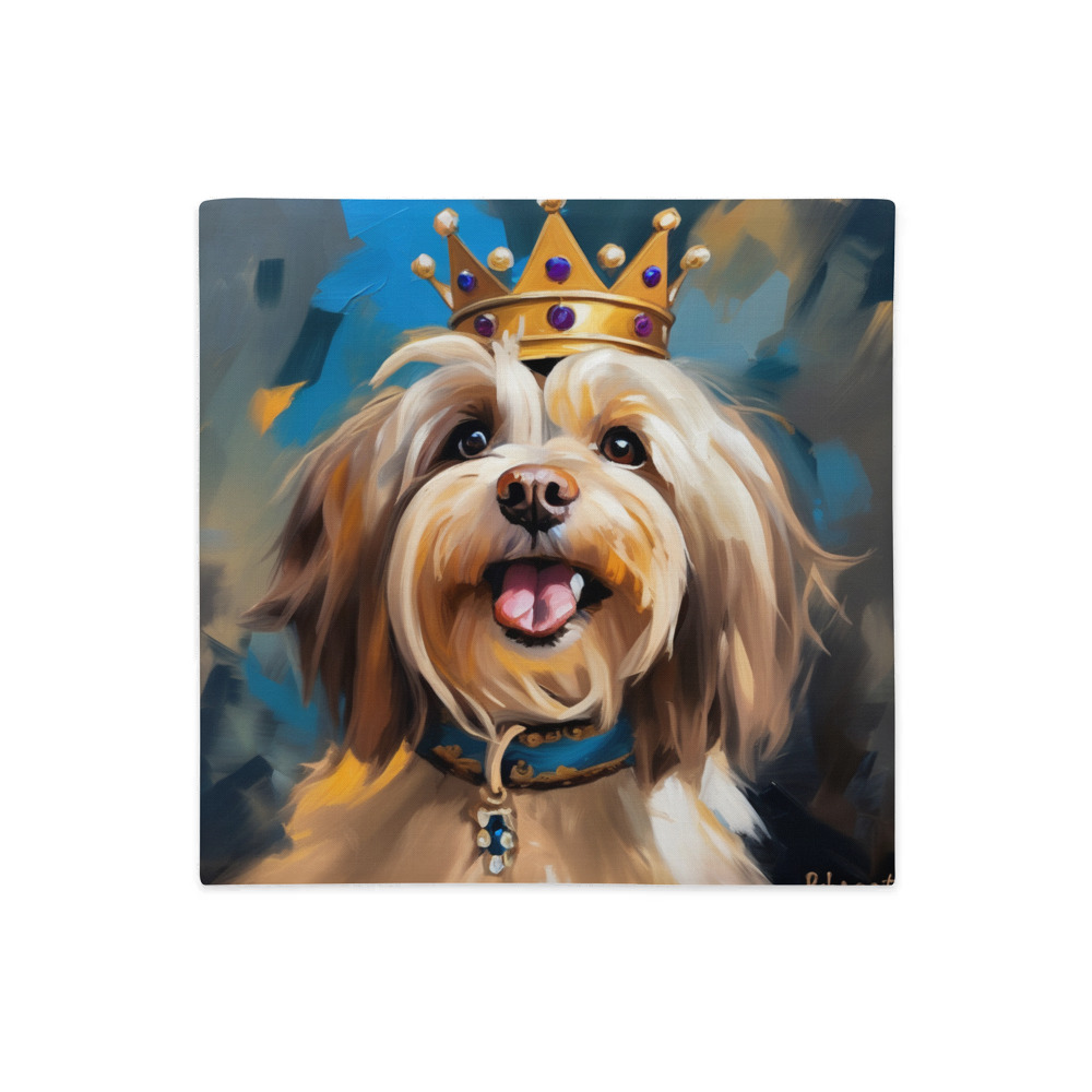 PugMug Custom Tan Havanese Dog Premium Pillow Case