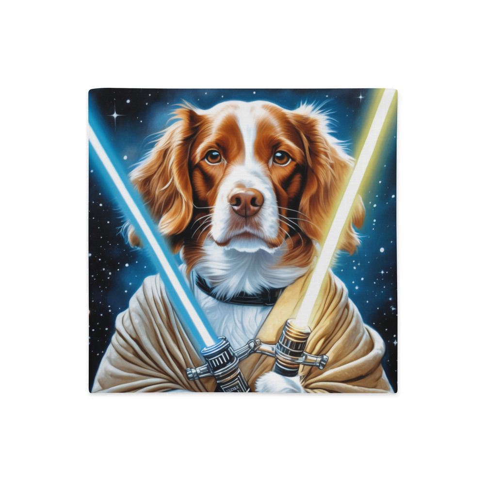 PugMug Custom Brittany Dog Premium Pillow Case