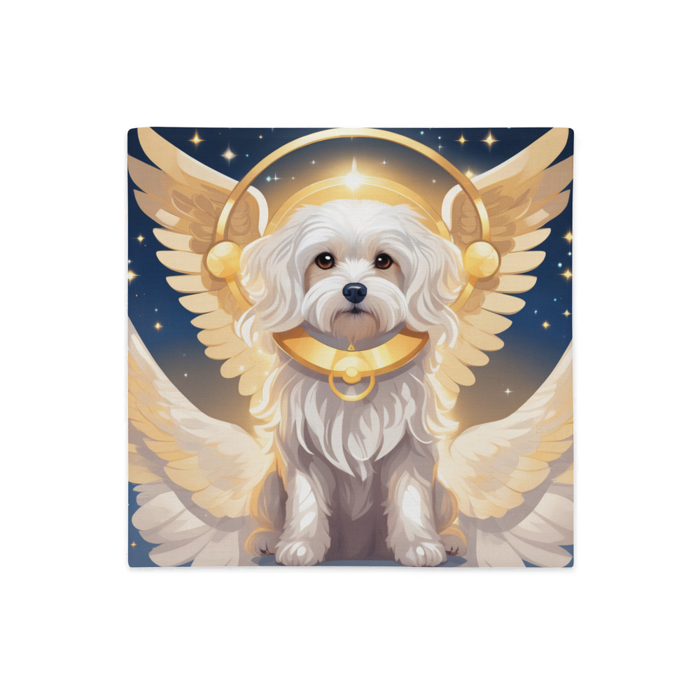 PugMug Custom Maltese Dog Premium Pillow Case