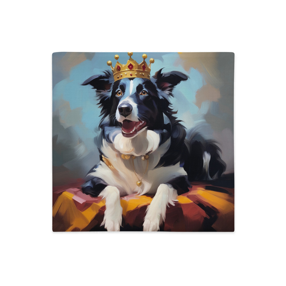 PugMug Custom Border Collie Premium Pillow Case