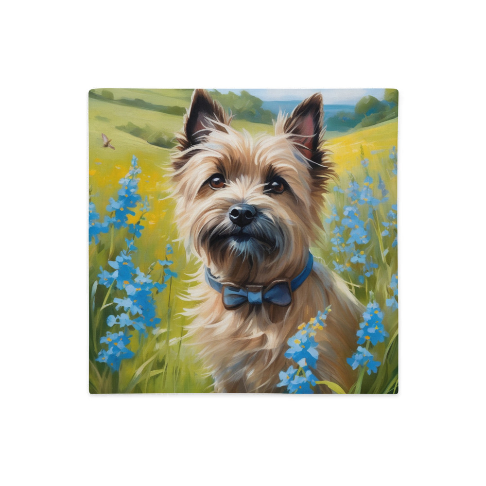 PugMug Custom Cairn Terrier Premium Pillow Case