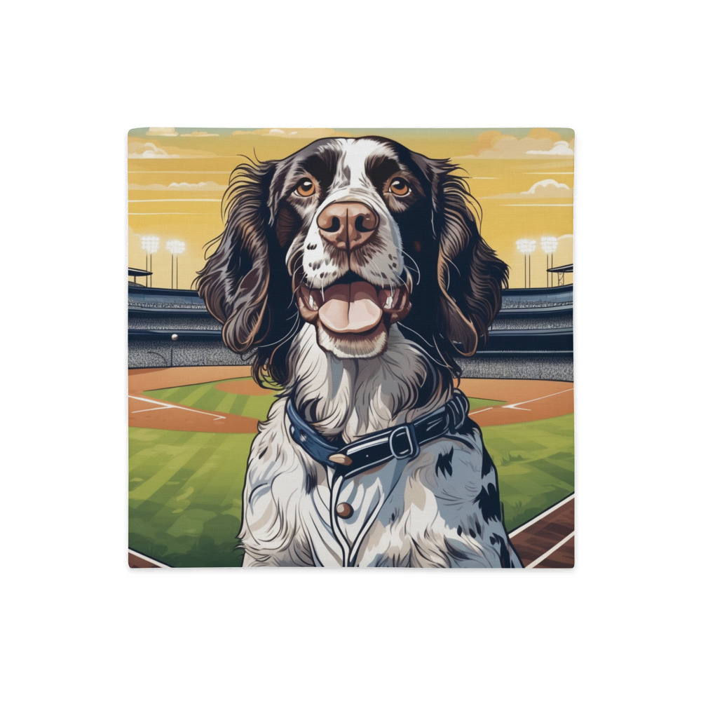 PugMug Custom English Springer Spaniel Premium Pillow Case