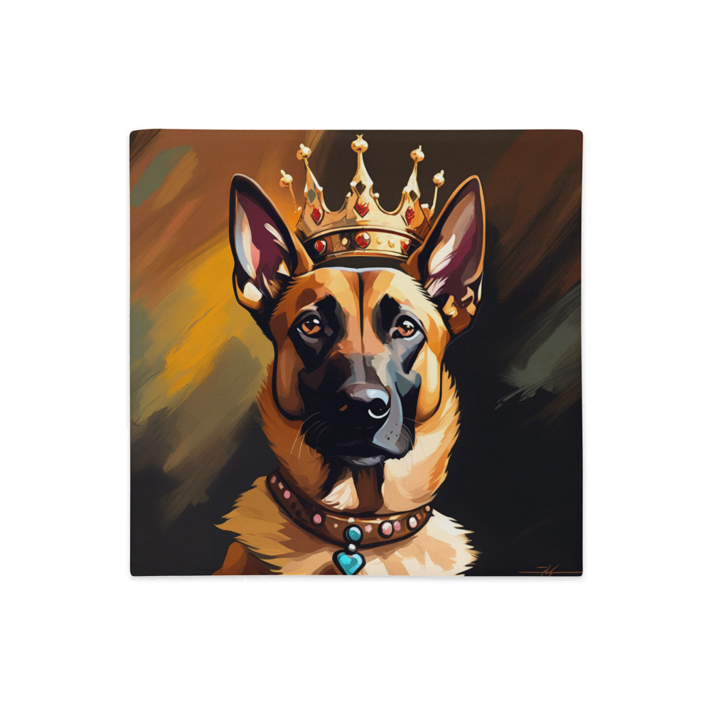 PugMug Custom Belgian Malinois Premium Pillow Case