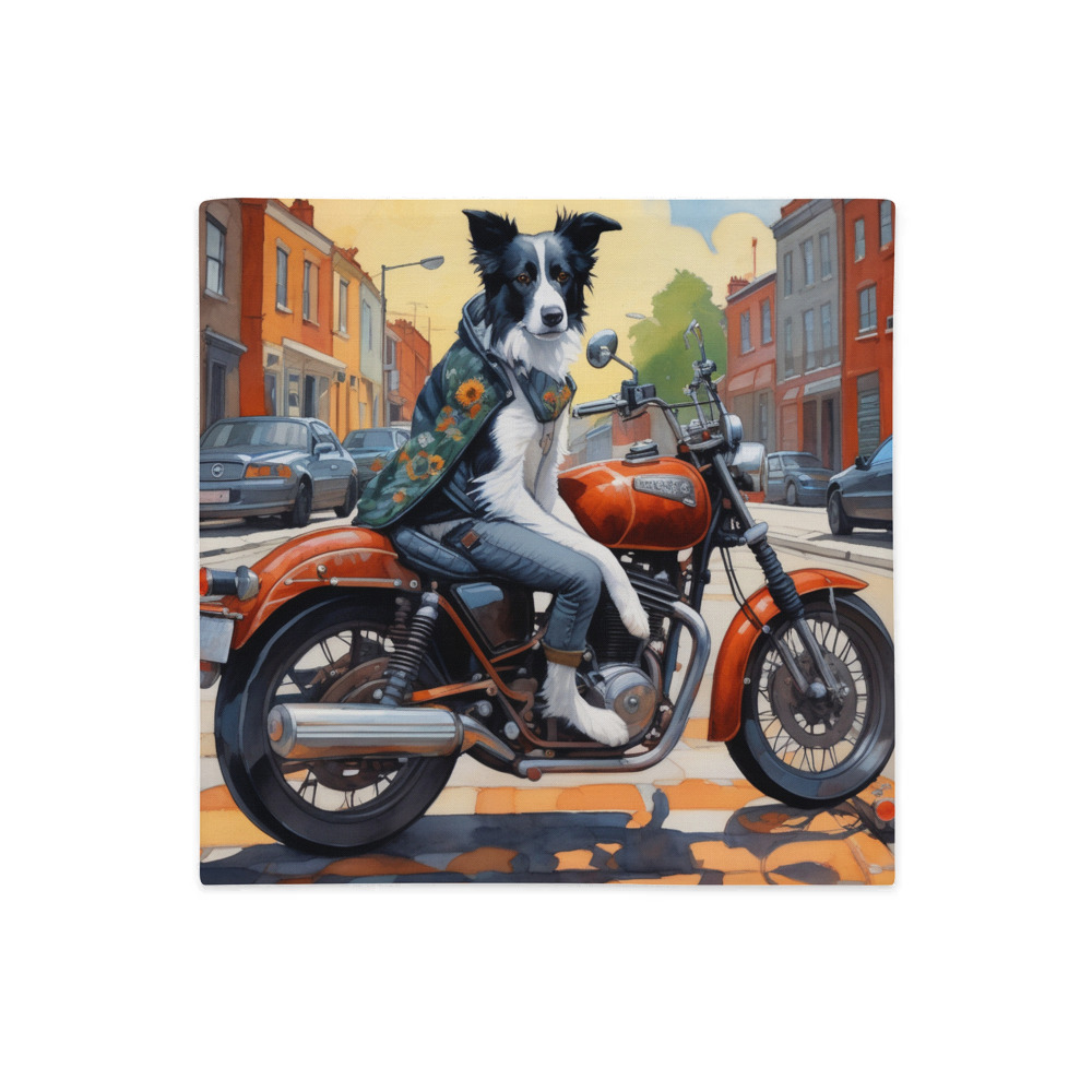 PugMug Custom Border Collie Premium Pillow Case