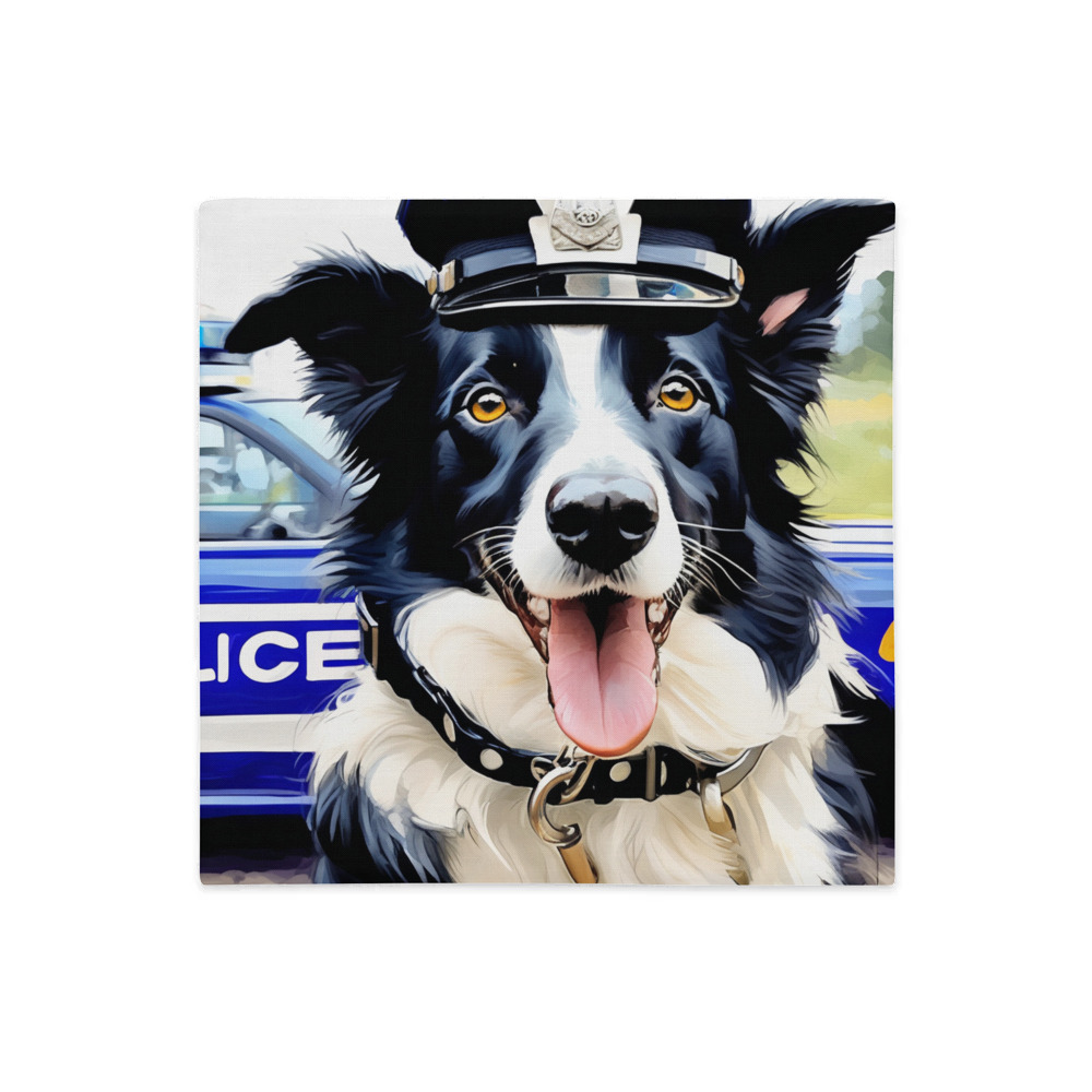 PugMug Custom Border Collie Premium Pillow Case