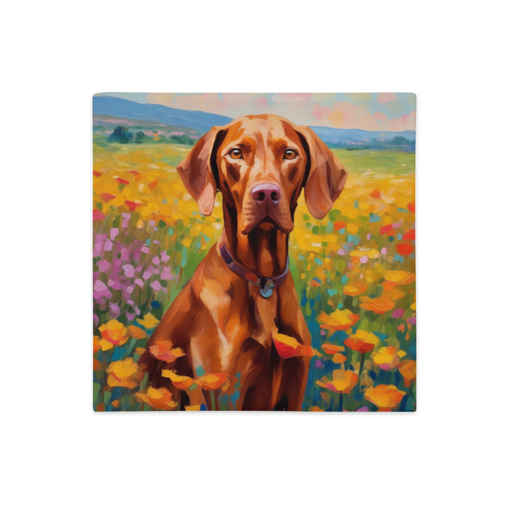 PugMug Custom Vizsla Premium Pillow Case
