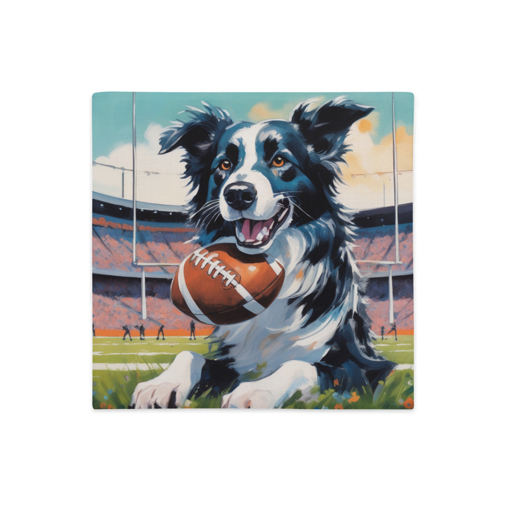 PugMug Custom Border Collie Premium Pillow Case