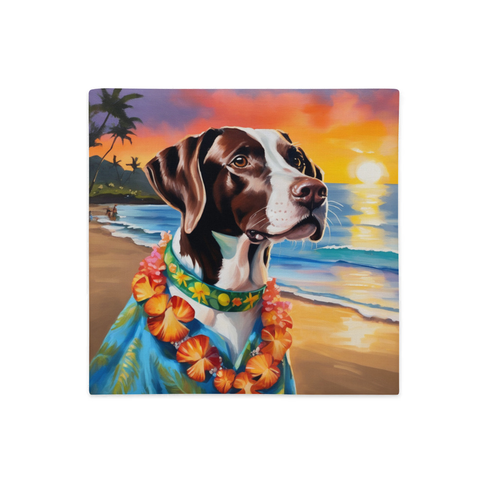 PugMug Custom Pointer Dog Premium Pillow Case