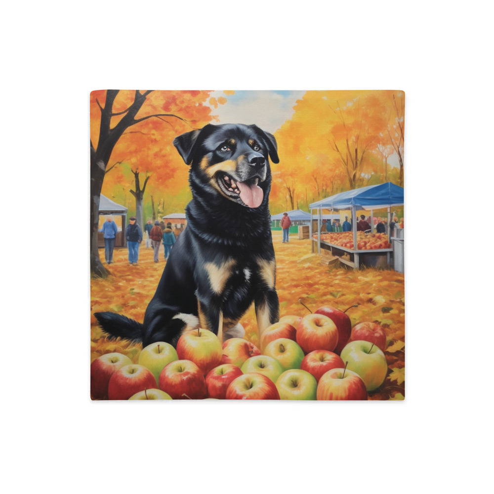 PugMug Custom Blue Premium Pillow Case