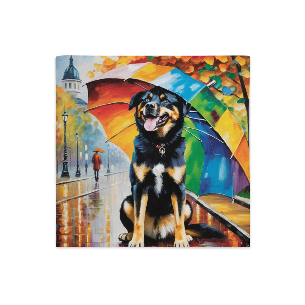 PugMug Custom Blue Premium Pillow Case