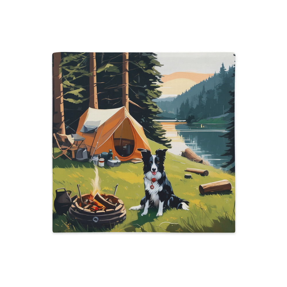 PugMug Custom Border Collie Premium Pillow Case