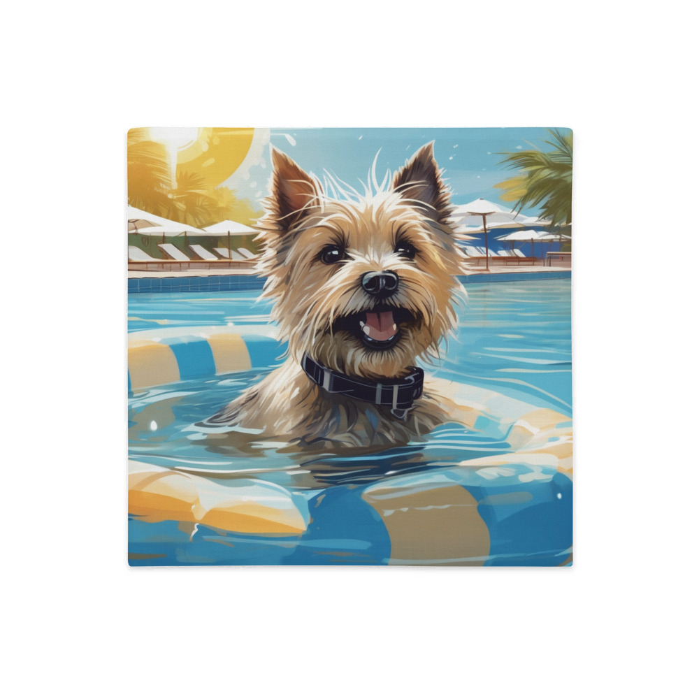 PugMug Custom Cairn Terrier Premium Pillow Case