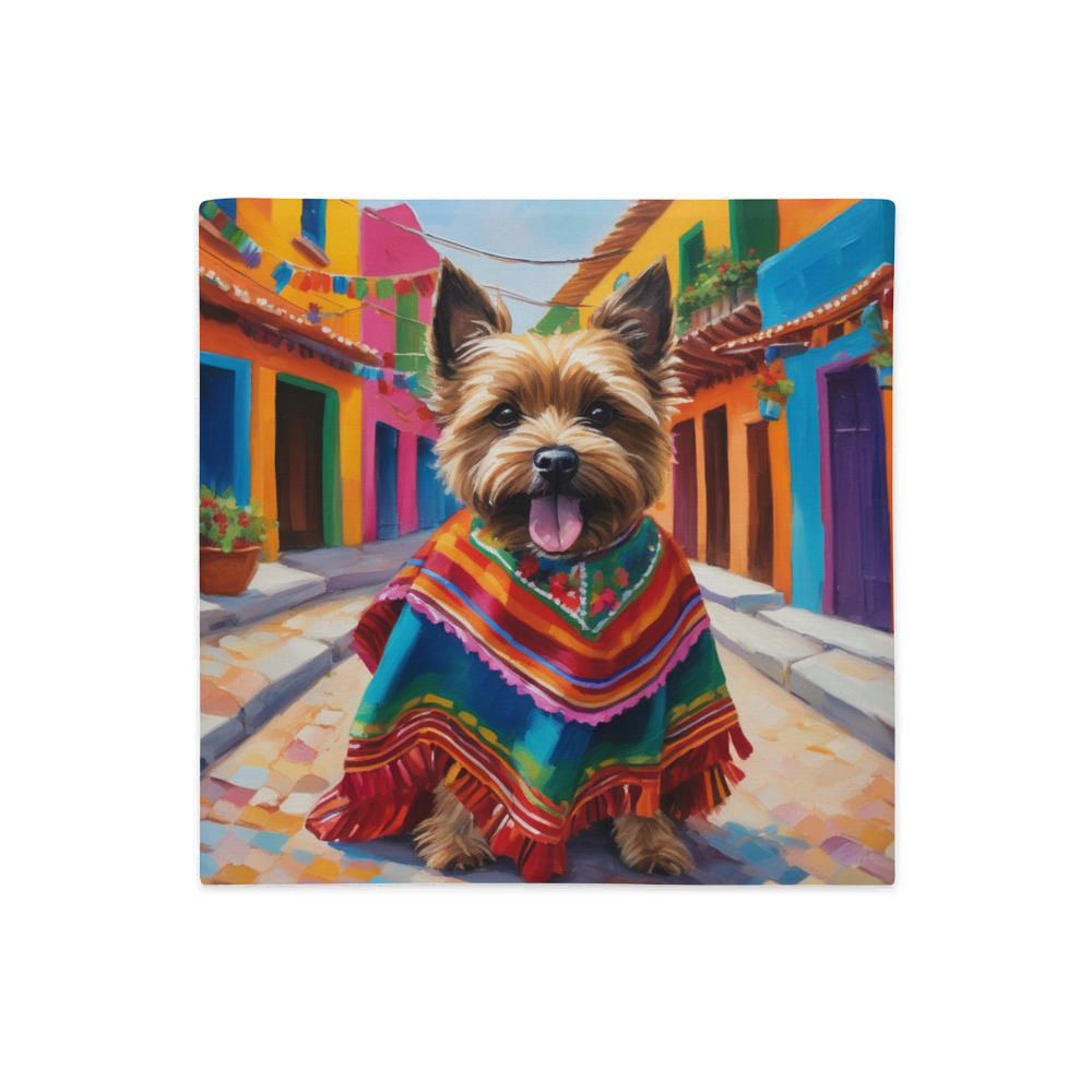 PugMug Custom Cairn Terrier Premium Pillow Case