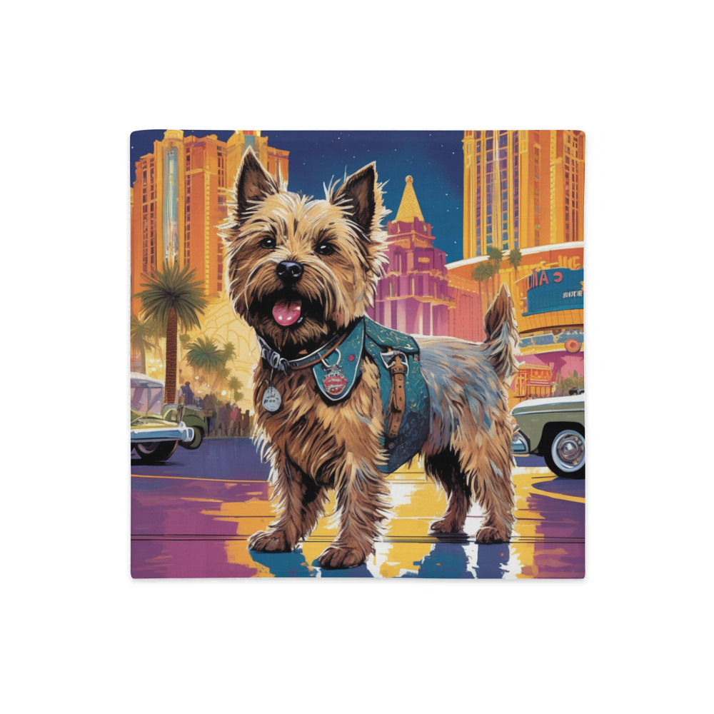 PugMug Custom Cairn Terrier Premium Pillow Case