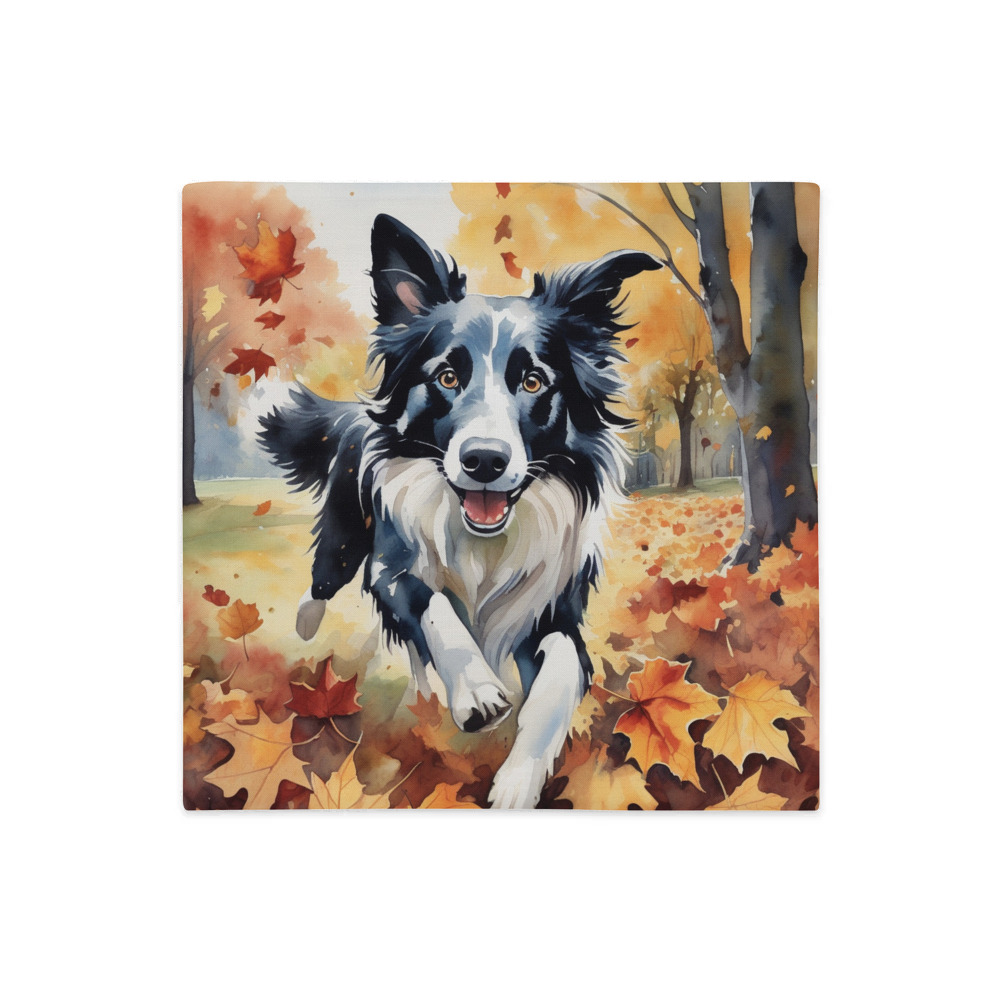 PugMug Custom Border Collie Premium Pillow Case