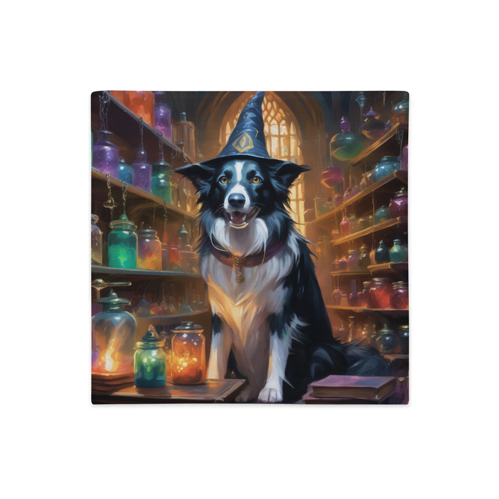 PugMug Custom Border Collie Premium Pillow Case