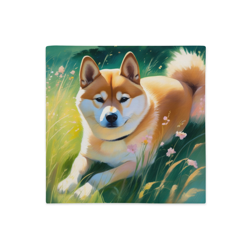 PugMug Custom Shiba Inu Premium Pillow Case