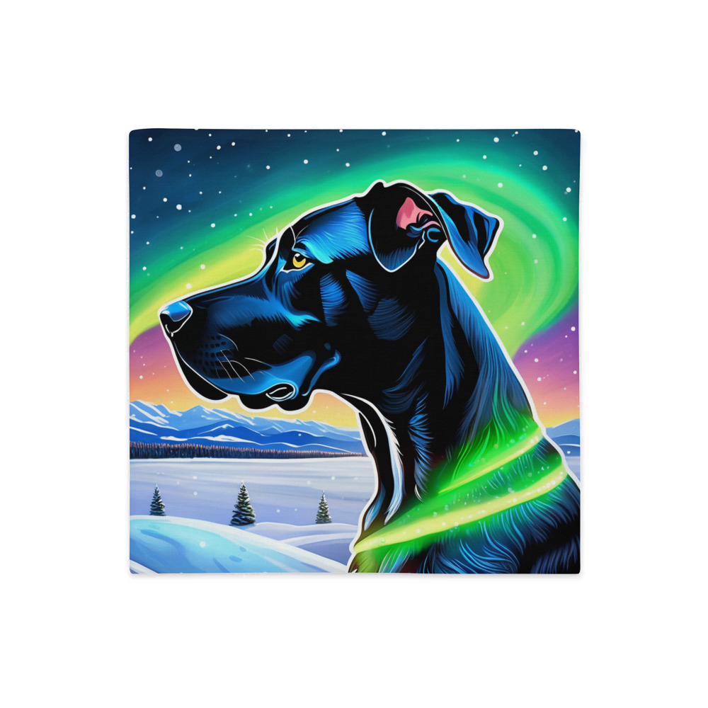 PugMug Custom Great Dane Premium Pillow Case