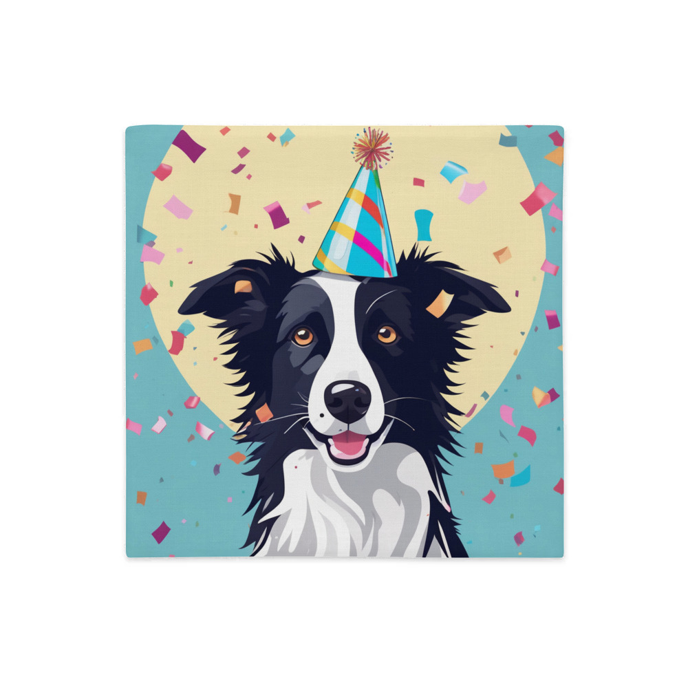 PugMug Custom Border Collie Premium Pillow Case