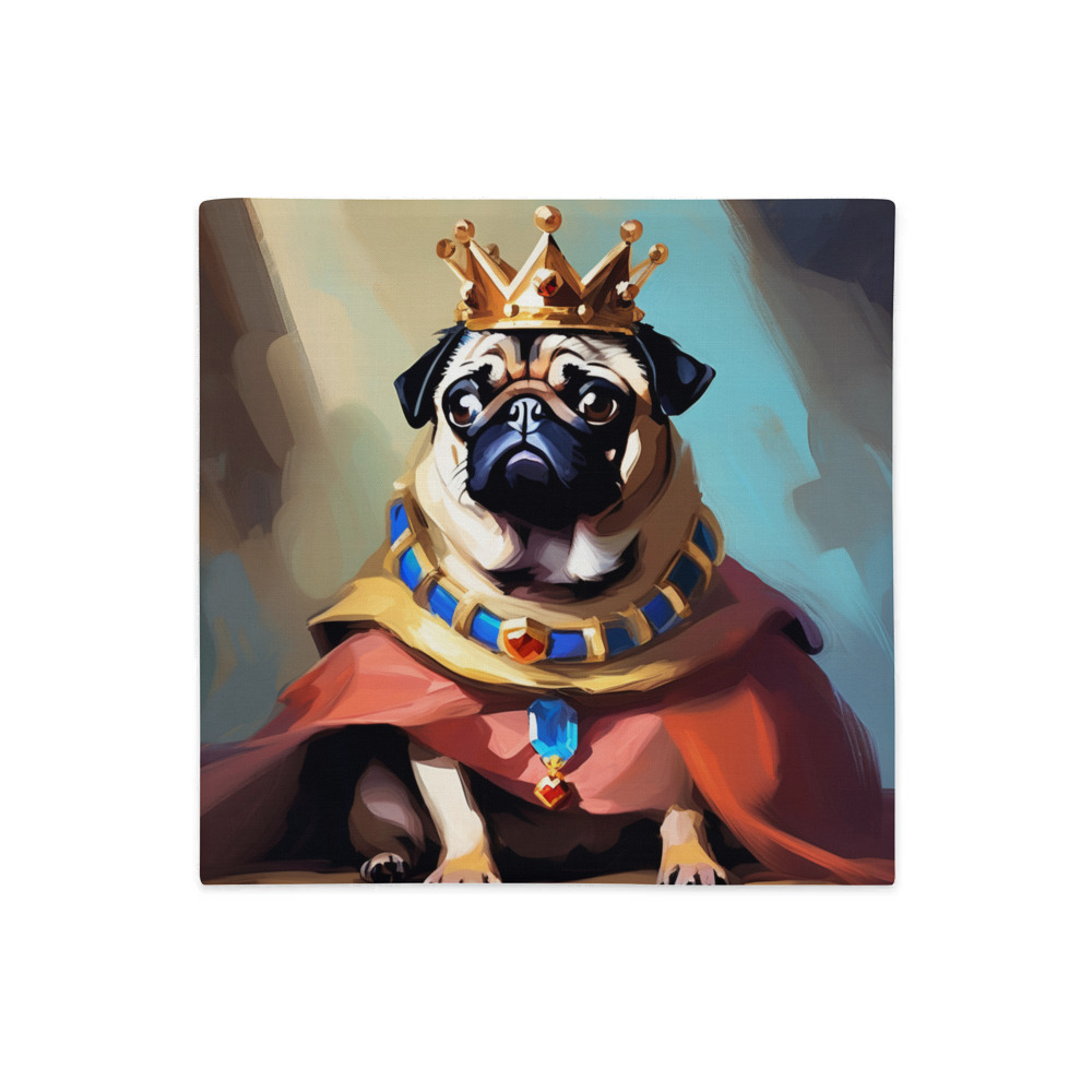 PugMug Custom Pug Premium Pillow Case